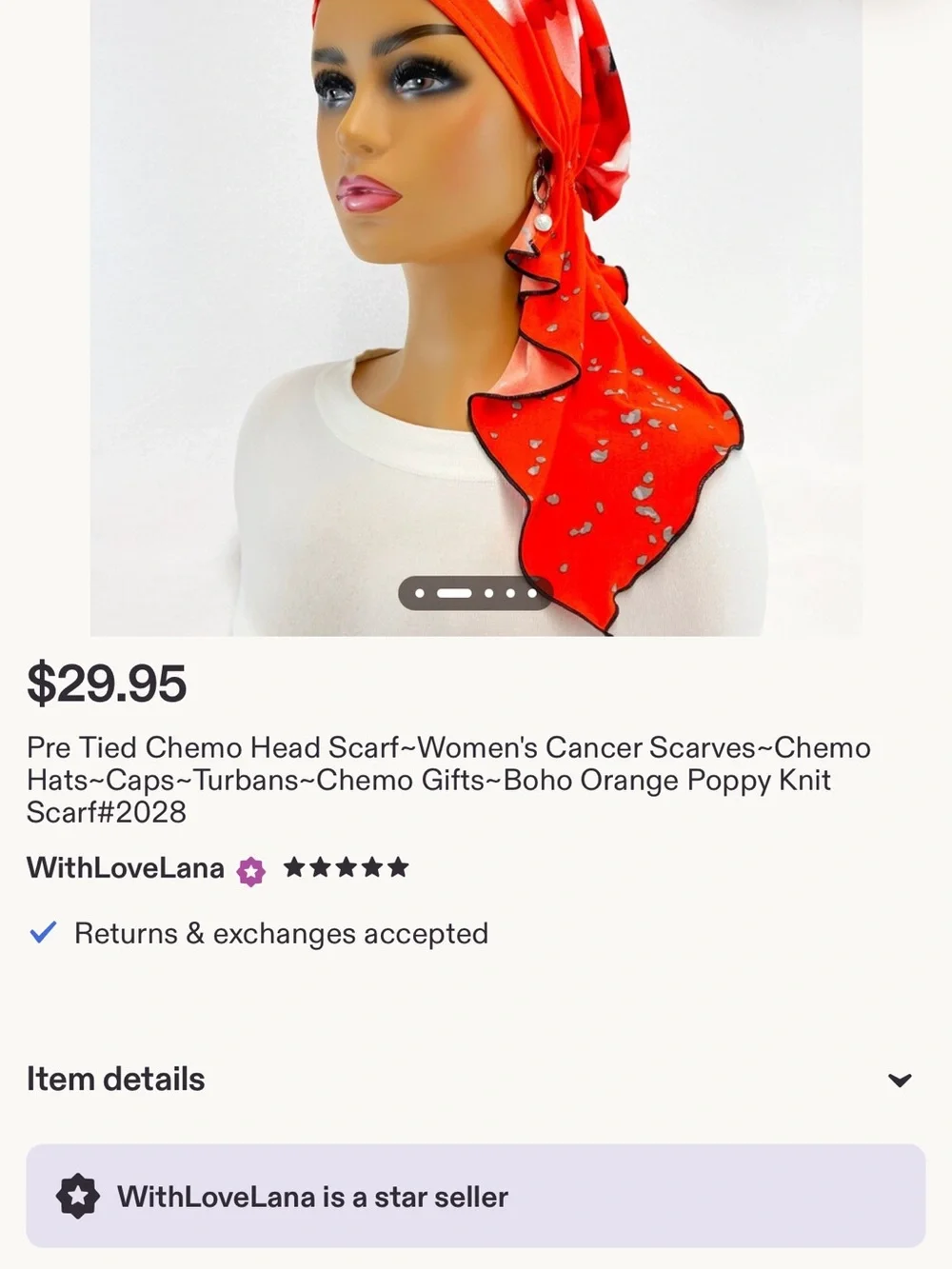 Chemo Head Scarf